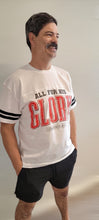 Load image into Gallery viewer, All for HIS Glory! - Football Jersey Tee