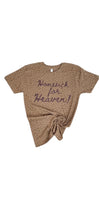 Load image into Gallery viewer, Homesick for Heaven  - Leopard Tee