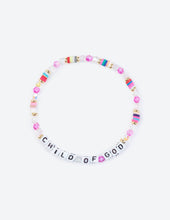 Load image into Gallery viewer, Child of God Letter Bracelet