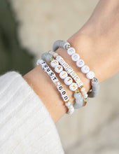 Load image into Gallery viewer, Trust God Letter Bracelet
