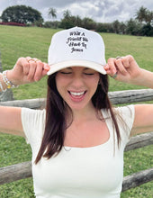 Load image into Gallery viewer, What a Friend in Jesus Trucker Hat