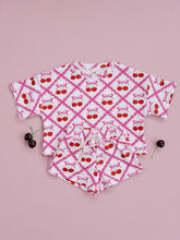 Load image into Gallery viewer, Shorts Set | Cherry Bow