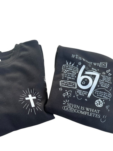 Six Seven Kids Crewneck Sweatshirt