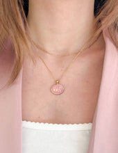 Load image into Gallery viewer, Pink WWJD Necklace Set