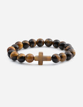 Load image into Gallery viewer, Tiger Eye Cross
