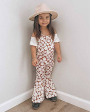 Load image into Gallery viewer, Andi Pleated Bell Bottom Jumpsuit - Flower Child