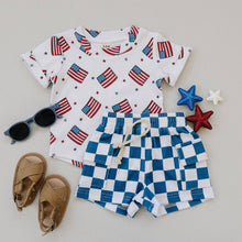 Load image into Gallery viewer, Cargo Shorts Set | Patriotic Vibes