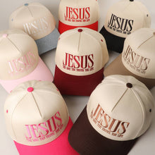 Load image into Gallery viewer, JESUS - The Way, The Truth, The Life - Embroidered Trucker Hat