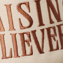 Load image into Gallery viewer, RAISING BELIEVERS Suede Two-Tone Trucker Hat